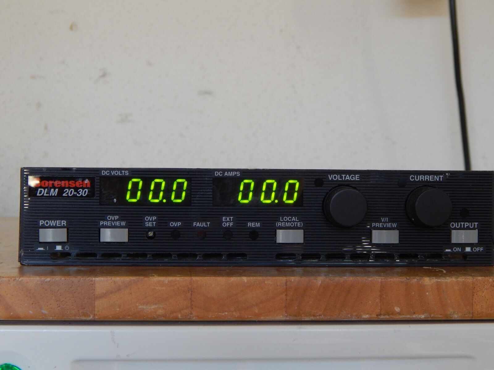 Sorensen Power Supply DLM 20-30 M9G (GPIB), 20Vdc 30A (4 in stock) Sorensen Power Supply DLM 20-30 M9G (GPIB), 20Vdc 30A (4 in stock)